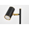 Настольная лампа офисная LUMINA DECO MIRRA LDT 7731-1 BK+MD