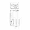 Подвесная люстра Lightstar Tubo L3T747133