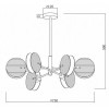 Люстра на штанге iLamp Panorama 15598-6 SN+CL