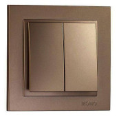 Выключатель двухклавишный Mono Electric Despina 102-232325-102