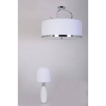 Настольная лампа декоративная Manne Lilie TL.7815-1WHITE-1