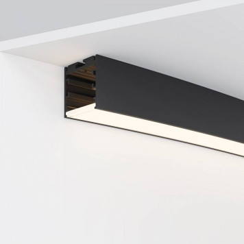 Профиль накладной Maytoni Led strip ALM-3535R-B-D-45°-3M-1