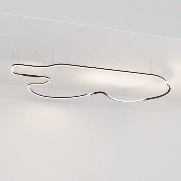 Профиль накладной Maytoni Led strip ALM-3535R-B-D-45°-3M-5