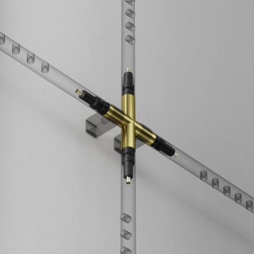 Соединитель X-образный для модульных светильников Maytoni Accessories for system Axity CA008TX-BS-4