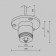 Токопровод концевой Maytoni CA022BO-P-B