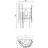 Накладной светильник Maytoni Coliseo MOD135WL-01BS