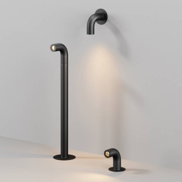 Наземный высокий светильник Maytoni Sleek O477FL-L2GF3K-2
