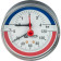 Термоманометр аксиальный Watts FR 818 TMAX 4, 1/2 x 4 бар (80мм)