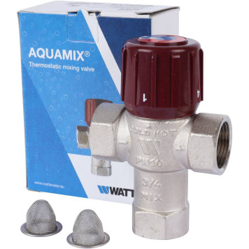 Watts AM6110C34 Термостатический смесительный клапан 3/4 AQUAMIX 32-50C (10017418 )-8