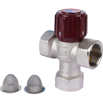 Watts AM6111C1 1 терморегулирующий подмешивающий клапан AQUAMIX 32-50C 1 IG (10017423)-6