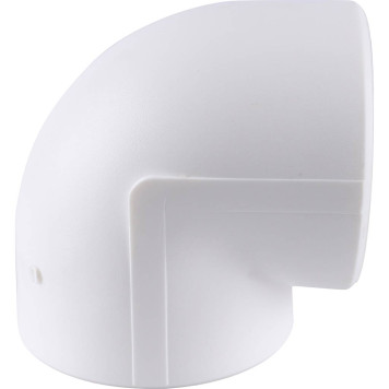 Угольник Kalde d=75 90° для сварки полипропиленовых труб (белый)-3