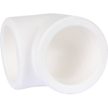 Угольник Kalde D=110 90 градусов для сварки полипропиленовых труб (белый)-4