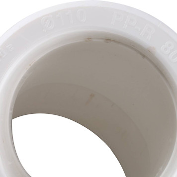 Угольник Kalde d=110 45 градусов для сварки полипропиленовых труб (белый)-7