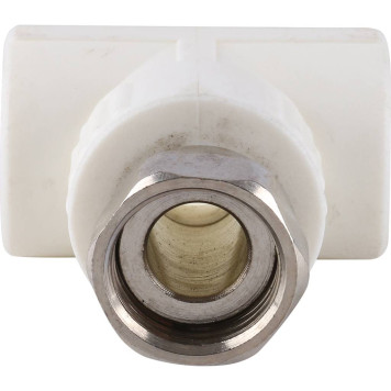 Тройник Kalde комбинированный с накидной гайкой 20х1/2-1