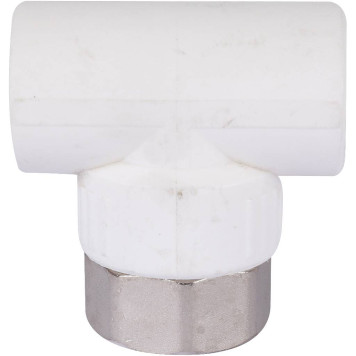 Тройник Kalde комбинированный с накидной гайкой 25х1.-4