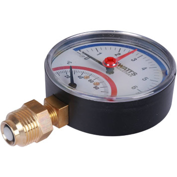 Термоманометр радиальный Watts F+R828 DN 80 6х1/2 0-6 бар-4