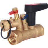 Клапан балансировочный БРОЕН Venturi FODRV DN 025 PN 25 ручной с дренажем (588220)