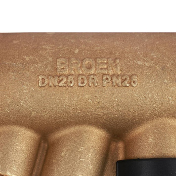 Клапан балансировочный BROEN Venturi FODRV ручной повышенной пропускной способности с дренажем DN 025 PN 25 Kvs=121 м3/ч-7