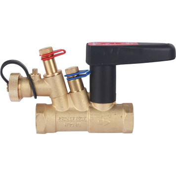 Клапан балансировочный BROEN Venturi FODRV DN 020 PN 25 с дренажем и резьбой Kvs=282 м3/ч-3