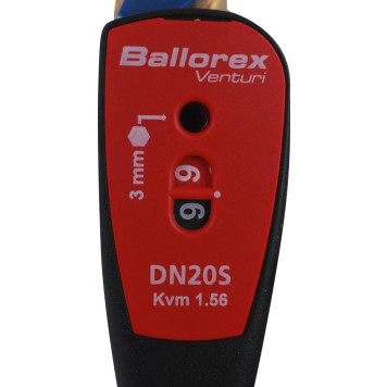 Клапан балансировочный BROEN Venturi FODRV DN 020 PN 25 с дренажем и резьбой Kvs=282 м3/ч-5