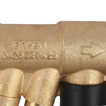 Клапан балансировочный BROEN Venturi FODRV DN 020 PN 25 с дренажем и резьбой Kvs=282 м3/ч-9