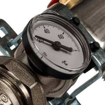 Коллектор STOUT из нержавеющей стали 9 вых. без расходомеров-1