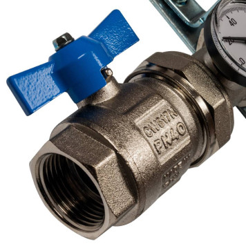 Коллектор STOUT из нержавеющей стали 9 вых. без расходомеров-4