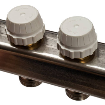 Коллектор STOUT из нержавеющей стали 9 вых. без расходомеров-8