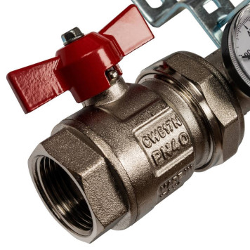 Коллектор STOUT из нержавеющей стали 11 выходов без расходомеров-2