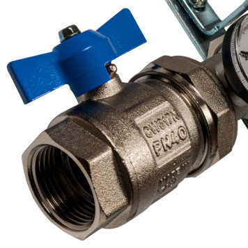 Коллектор STOUT из нержавеющей стали без расходомеров на 12 выходов.-4