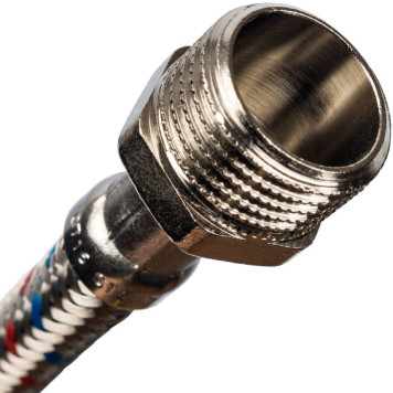 Гибкая подводка для воды STOUT SHF-НВ 1/2 х 1/2, 400 мм.-1