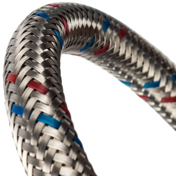 Гибкая подводка для воды STOUT SHF-НВ 1/2 х 1/2, 400 мм.-3