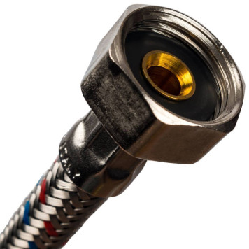 Гибкая подводка STOUT SHF-НВ для воды 1/2 х 1/2, длина 800 мм-2