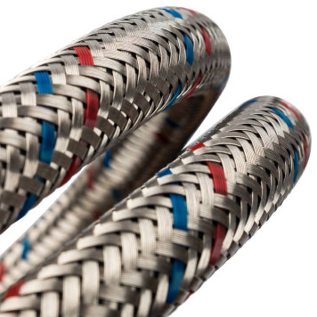 Гибкая подводка STOUT SHF-НВ для воды 1/2 х 1/2, длина 800 мм-3