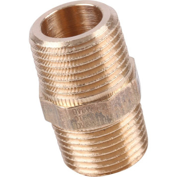 Ниппель Viega 3280 НР, 3/8, из бронзы-2