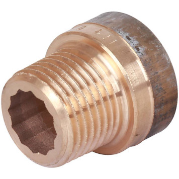 Удлинитель Viega 3525 ВР-НР 1/2х12,5 из бронзы-3