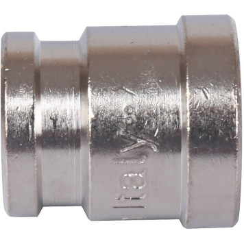 Переходная муфта STOUT ВВ никелированная 3/8x1/4-4