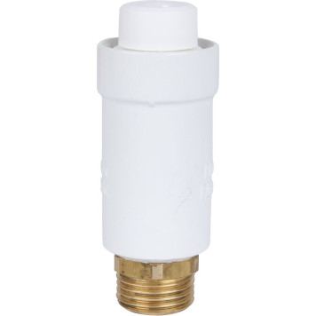 Автоматический поплавковый воздухоотводчик Flamco Flexvent 1/2 белый-1