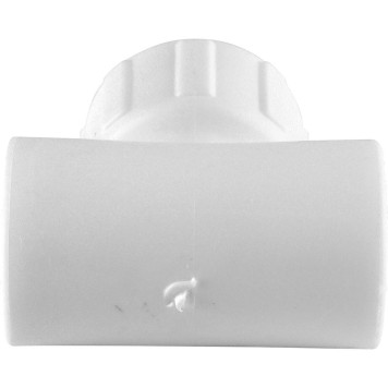 Тройник Политэк 20x1/2 с наружной резьбой для сварки полипропиленовых труб (белый)-3