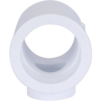 Тройник переходной Политэк 40х25х40 для сварки полипропиленовых труб (белый)-5