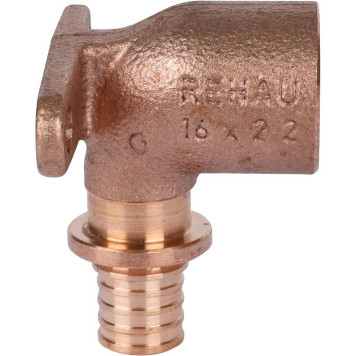 Фитинги REHAU RAUTITAN Угольник настенный 16-Rp 1/2 RX+ для труб из сшитого полиэтилена-5