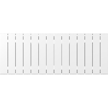 Радиатор биметаллический RIFAR SUPReMO 350 14 секций боковое подключение (белый RAL 9016) 4RS35-14 (4RS35-14)-2