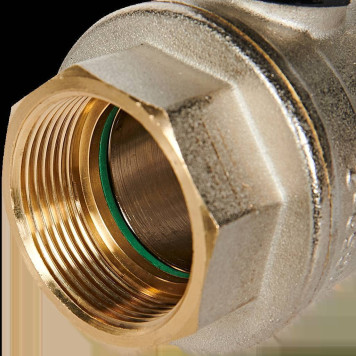 Шаровой кран BUGATTI Oregon с ручкой-рычагом из алюминия, внутренняя резьба 1 1/2&-1