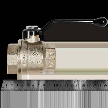 Шаровой кран BUGATTI Oregon с ручкой-рычагом из алюминия, внутренняя резьба 1 1/2&-2