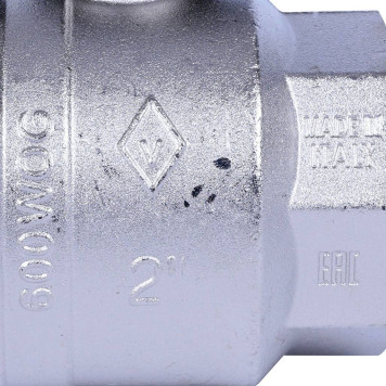 Шаровой кран BUGATTI Oregon с ручкой-рычагом из алюминия, внутренняя резьба 2 дюйма.-5