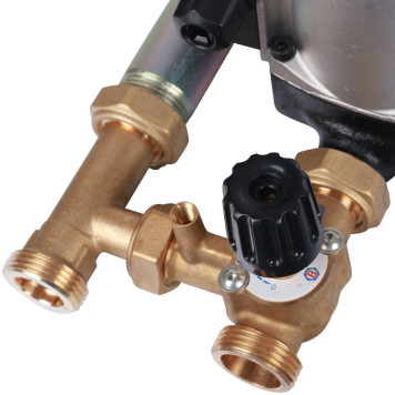 Насосная группа STOUT SDG-0007 с 3-х ходовым приводным смесителем 3/4 и насосом Grundfos UPSO 15-65 130-3