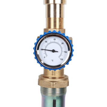 Насосная группа STOUT SDG-0038 с теплообменником 28 пластин и насосом Grundfos UPSO 25-65 в теплоизоляции.-10