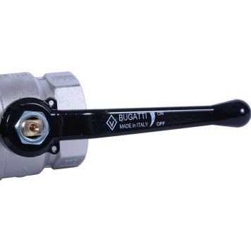 Шаровой кран BUGATTI Arizona 2& внут-внут, ручка-рычаг из алюминия-5