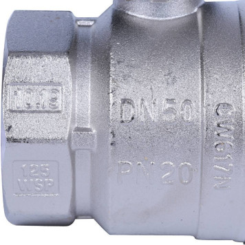 Шаровой кран BUGATTI Arizona 2& внут-внут, ручка-рычаг из алюминия-8