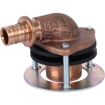 REHAU RAUTITAN Фитинги Угольник Настенный 16-Rp1/2x28 RX+ для Труб из Сшитого Полиэтилена Аксиальный